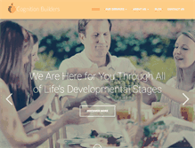 Tablet Screenshot of cognitionbuilders.com